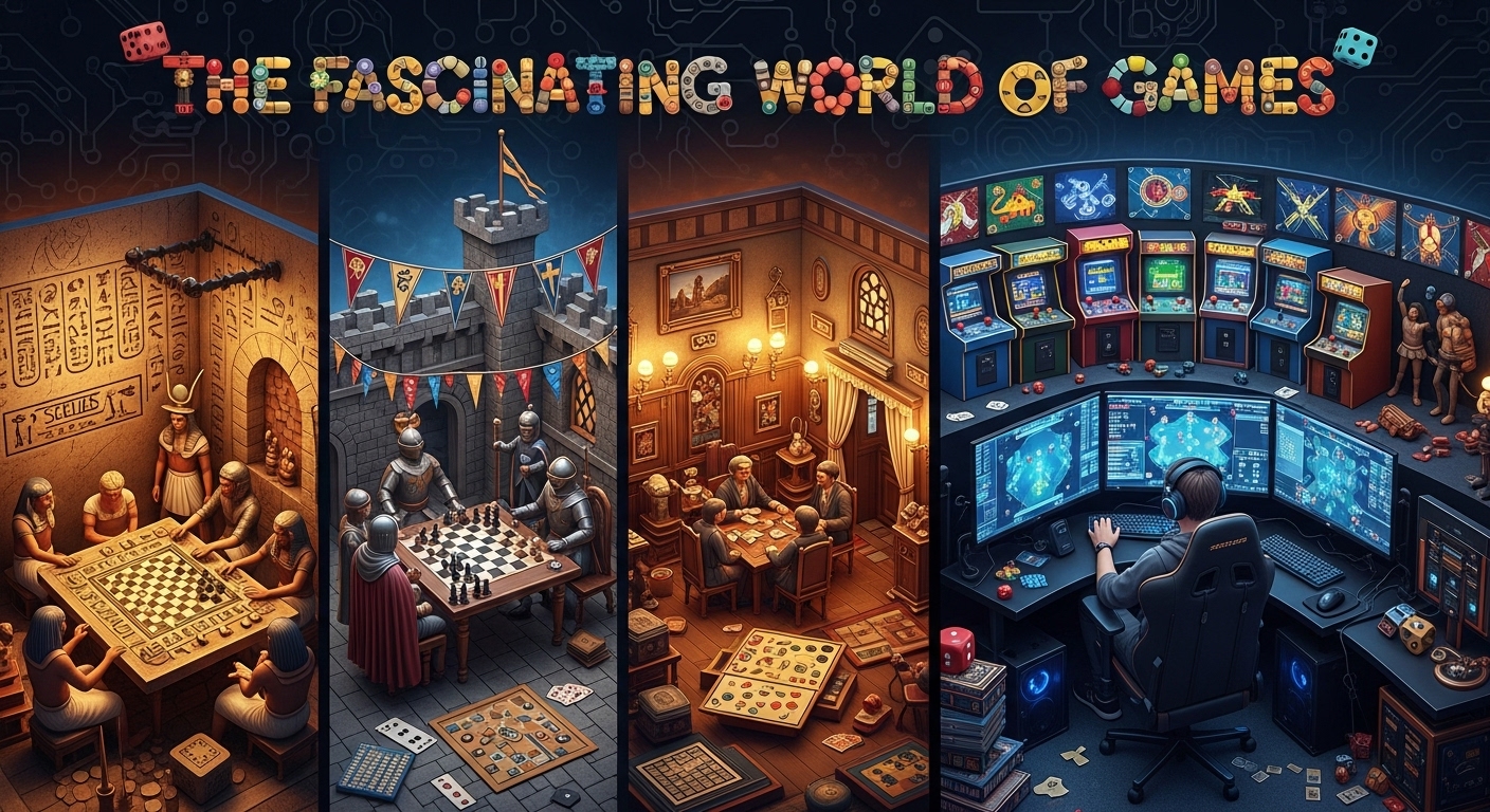 The Endless World of Games: A Journey Through Imagination, Skill, and Evolution